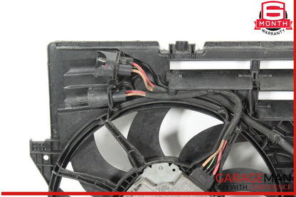 12-18 Audi A7 A6 Dual Radiator Motor Cooling Fan Shroud Assembly 4H0121003N OEM