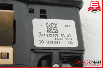 08-20 Mercedes W204 C250 C350 E350 Headlight Fog Light Switch Control Module OEM