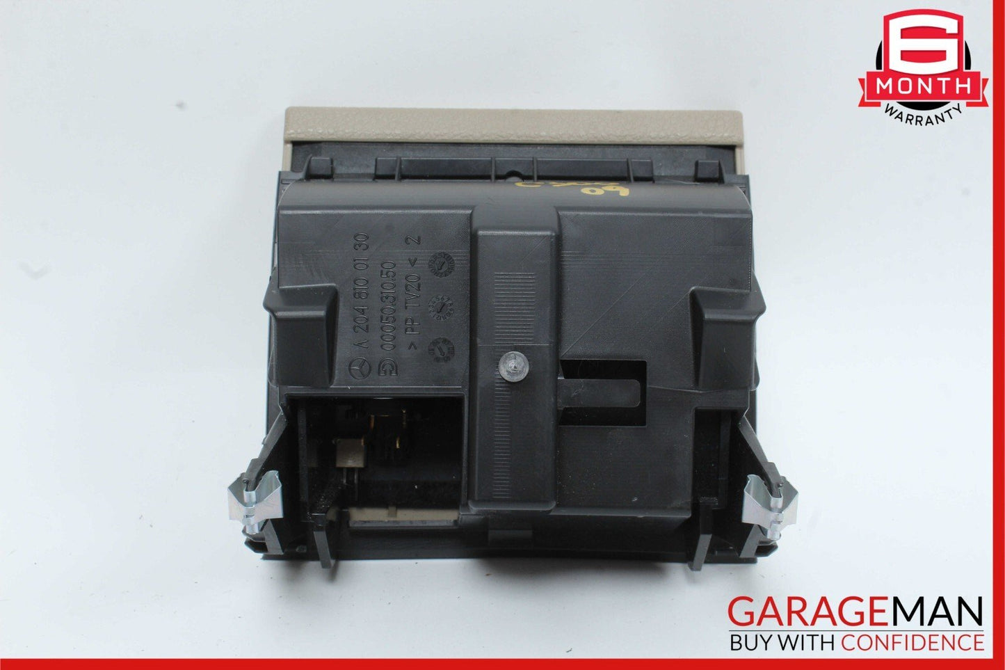 08-17 Mercedes W204 C300 E350 Rear Center Console Ashtray Ash Tray Beige OEM
