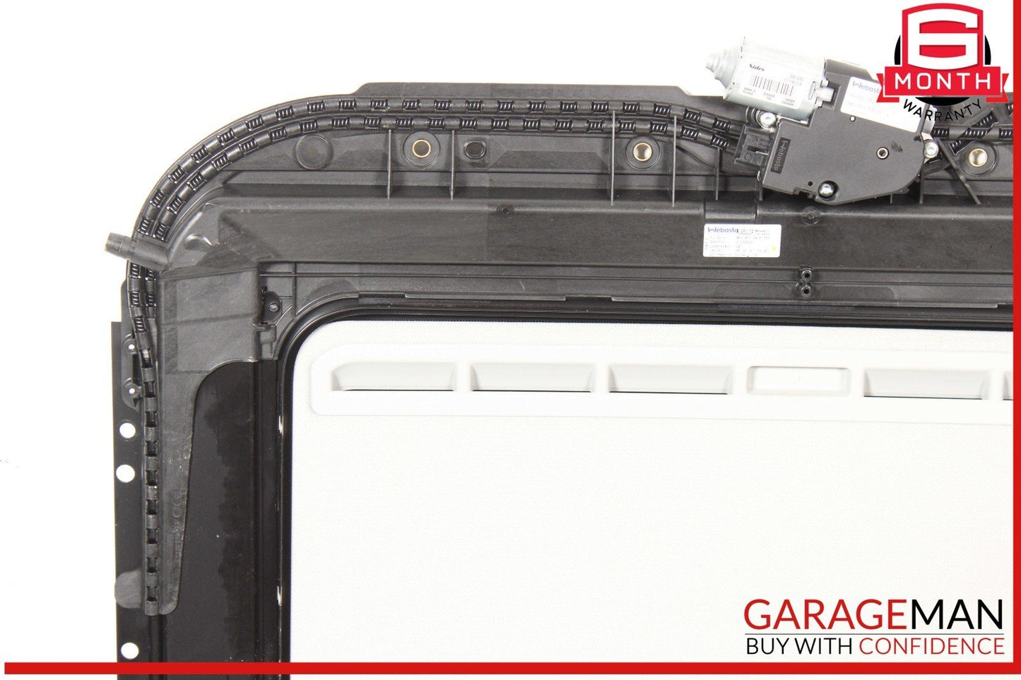 09-16 Audi A4 Panoramic Sunroof Sun Moon Roof Sliding Glass Panel Frame OEM