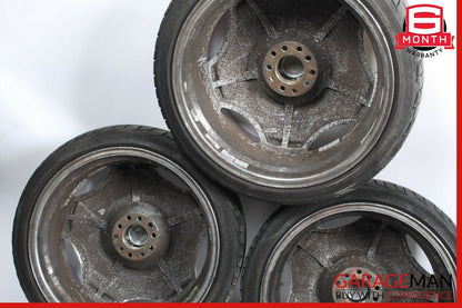 Mercedes W220 S500 S600 CL500 Staggered Wheel Tire Rim Set of 4 Pc R20 8.5x20