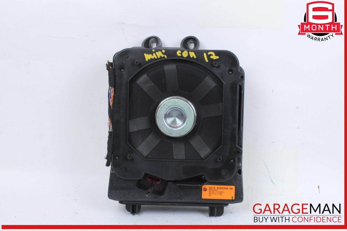 17-24 Mini Cooper S Countryman Rear Left and Right Side Subwoofer Audio Speaker