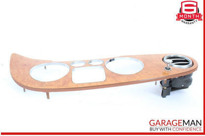 03-12 Bentley Continental GTC Dash Speedometer Trim Bezel w/ AC A/C Air Vent OEM