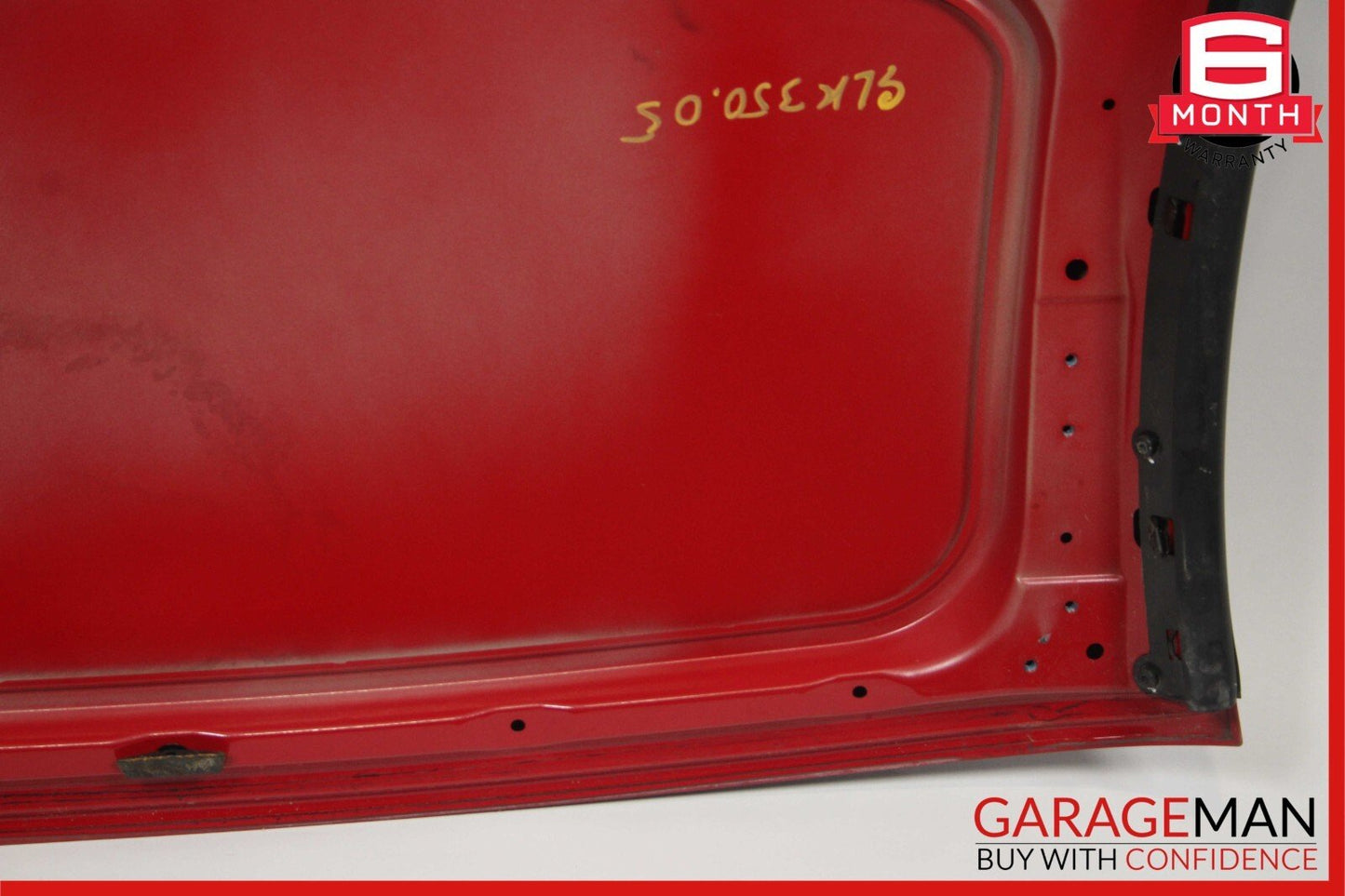 05-11 Mercedes R171 SLK280 SLK350 Convertible Hard Top Roof Folding Panel Red