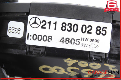 06-11 Mercedes W219 CLS500 E500 Rear AC Climate Control Switch 2118300285 OEM