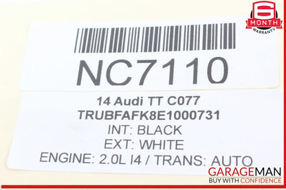 09-15 Audi TT TTS AC A/C Air Conditioning Compressor 1K0820808A OEM