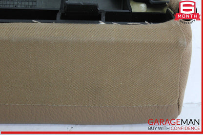07-09 Mercedes W221 S550 S600 Rear Seat Cushion Armrest Top Cover Brown OEM