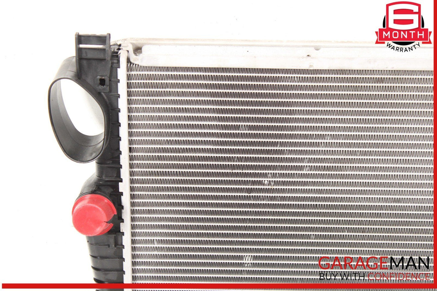 03-08 Mercedes R230 SL500 Engine Radiator A/C AC Air Condenser Oil Cooler Assy