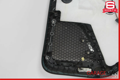 11-18 Porsche Cayenne 958 Rear Left Driver Side Interior Door Panel Assy Black