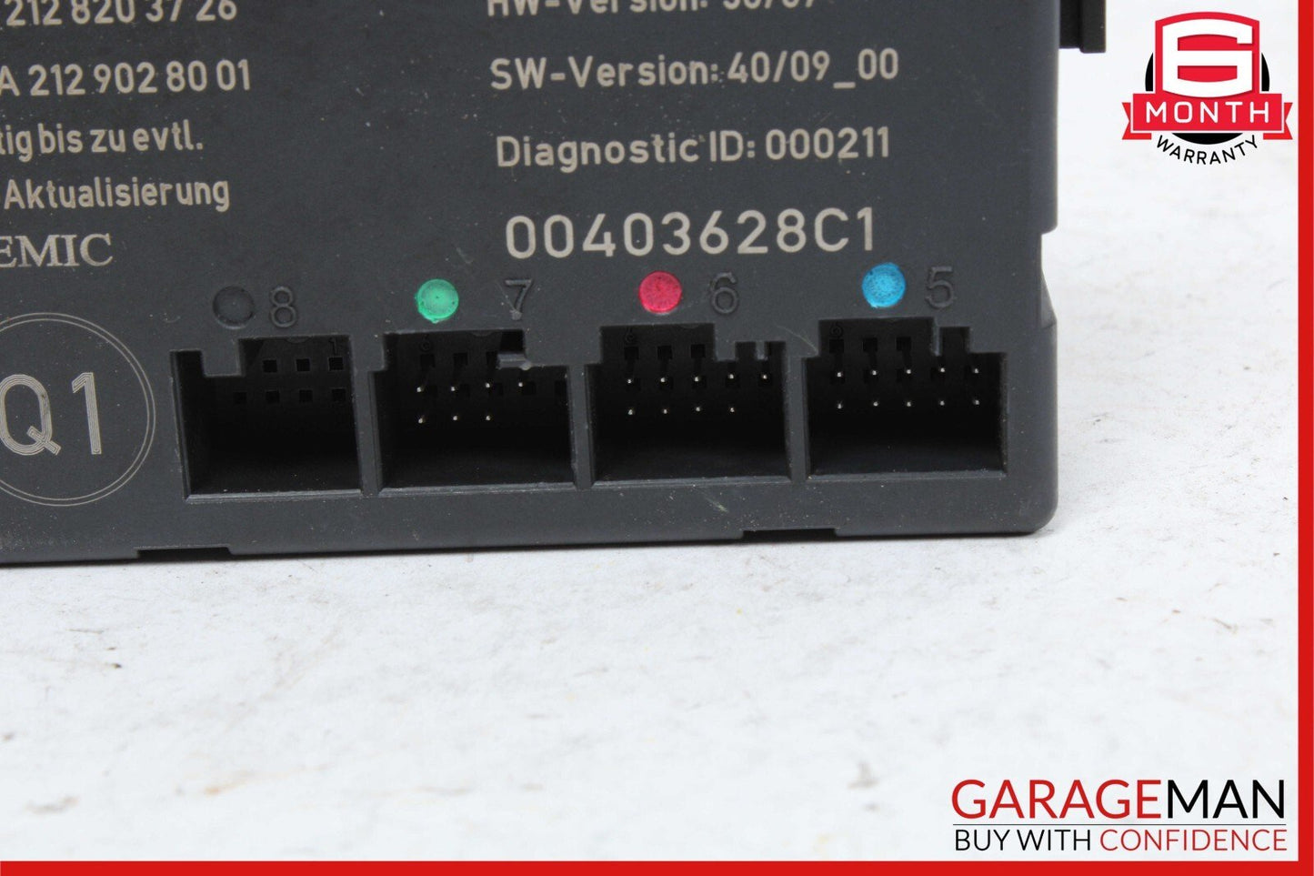 08-18 Mercedes W204 C350 SLK350 E400 Front Left Side Door Control Module OEM