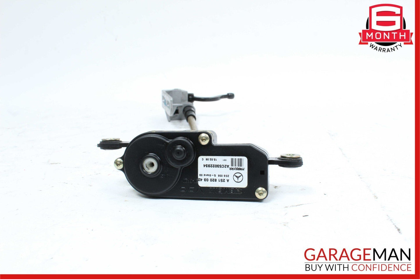 06-12 Mercedes R350 ML450 GL450 Rear Left Side Quarter Window Regulator Motor