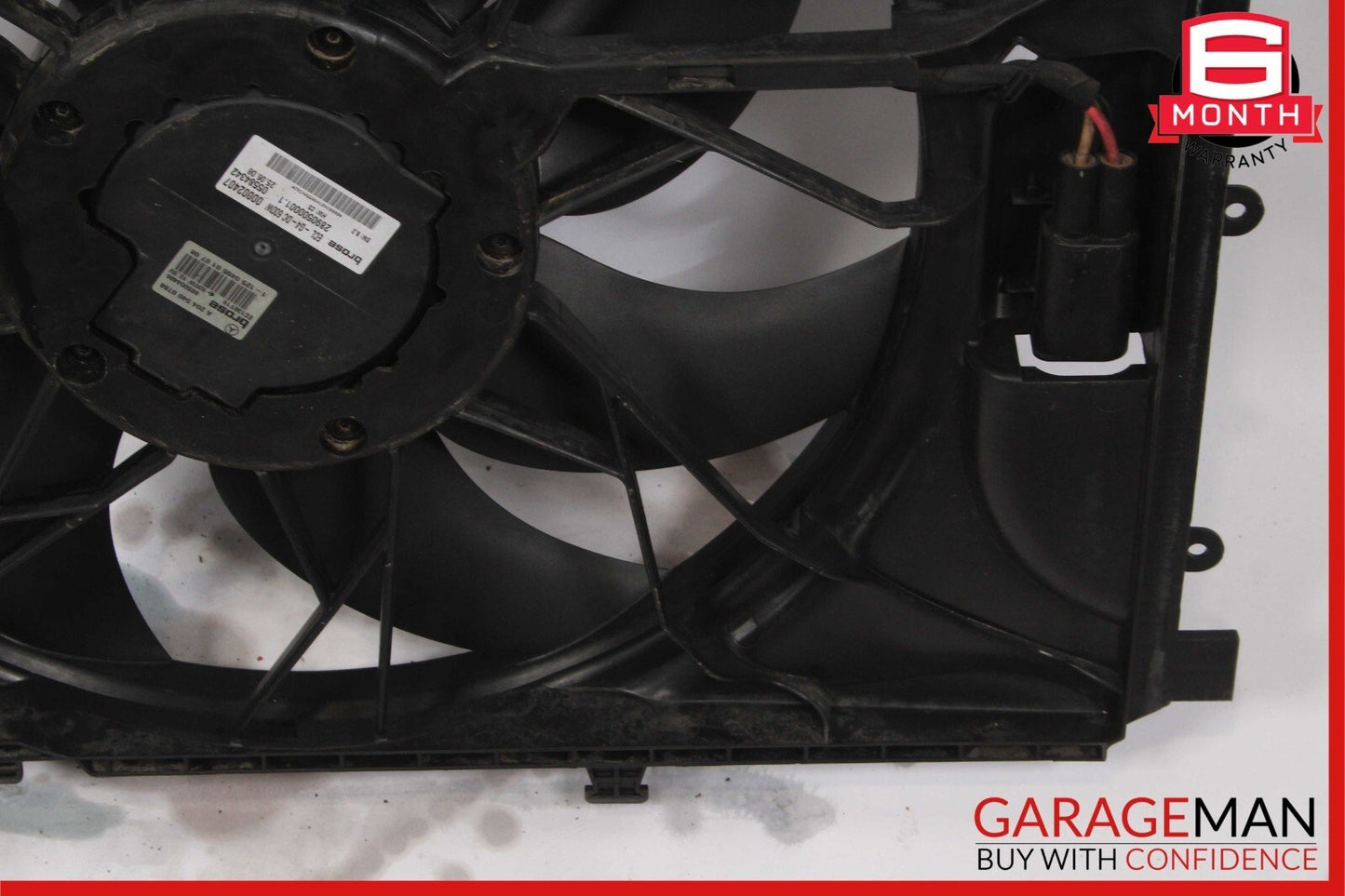 08-18 Mercedes C300 GLK350 E250 Engine Radiator Cooling Fan Motor Assembly OEM