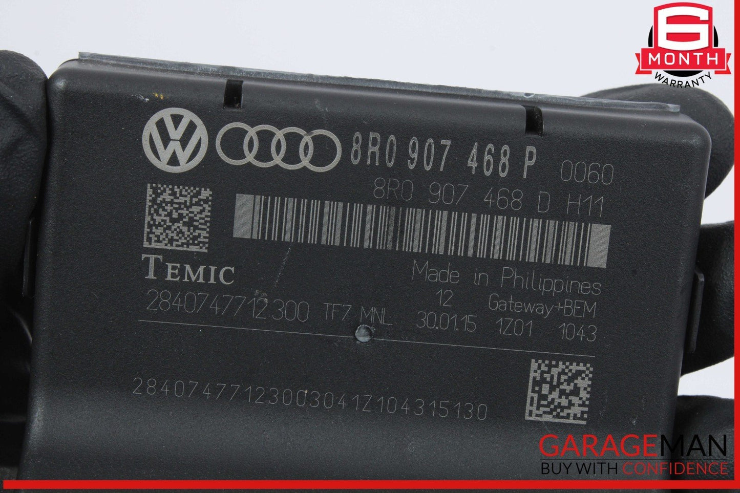 2014-2016 Audi A5 ECM Network Gateway Control Module Unit 8R0907468P Genuine