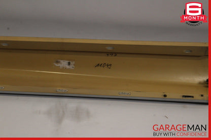 03-05 Mercedes W209 CLK500 CLK55 Left  Side Rocker Skirt Moulding Panel Silver