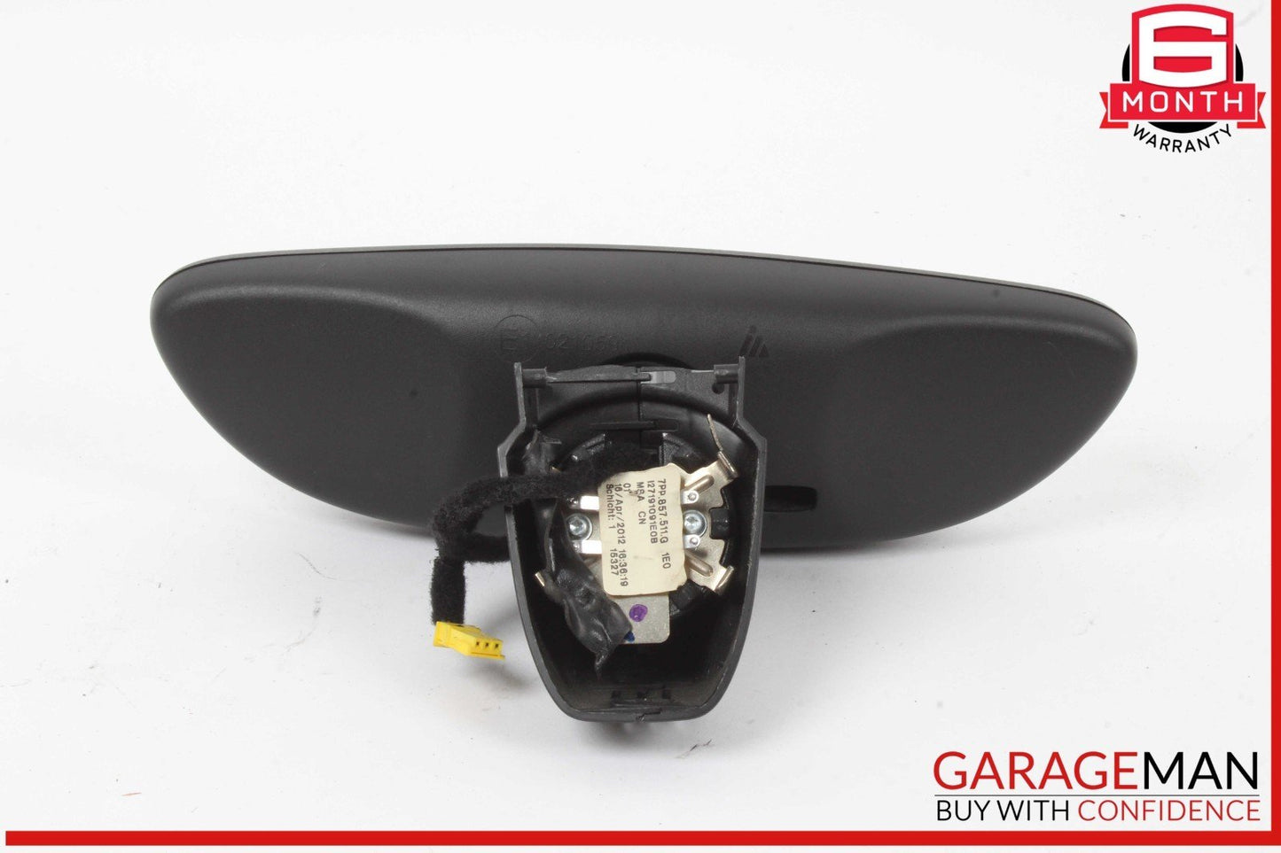 10-16 Porsche Cayenne 958 Panamera Macan Interior Rear View Mirror Black OEM