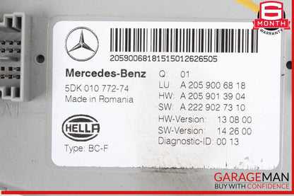 15-18 Mercedes W205 C300 C400 Dashboard Sam Signal Acquisition Module Unit OEM