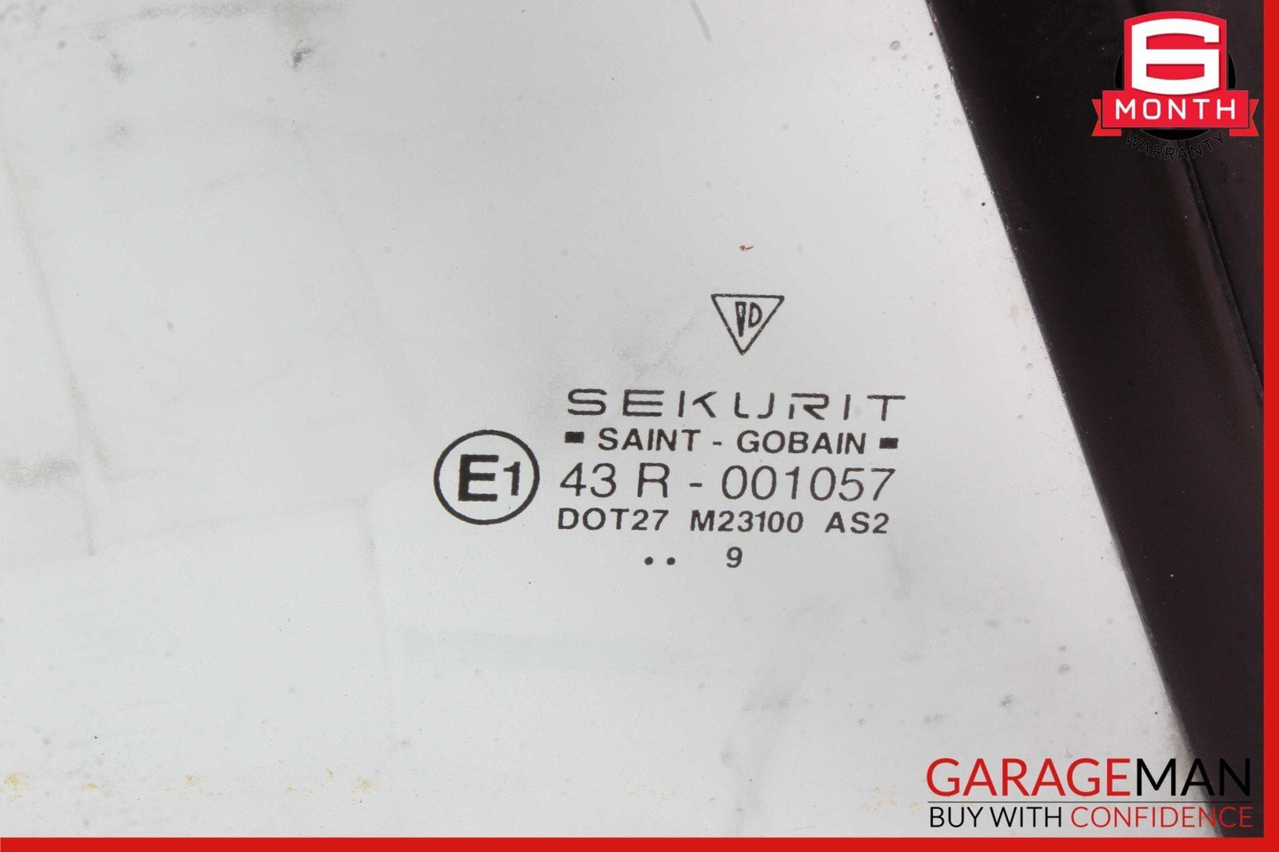 99-05 Porsche 911 996 Rear Right Passenger Side Door Window Glass OEM