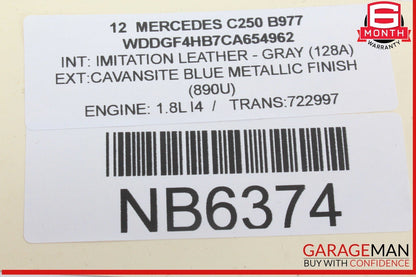 08-14 Mercedes W204 C250 C350 Operators Owner Manual Guide Service Book Set OEM