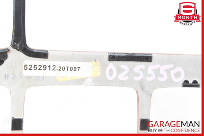 00-02 Mercedes W220 S500 S55 AMG Dashboard Radio Trim Panel Cover Bezel Wood OEM