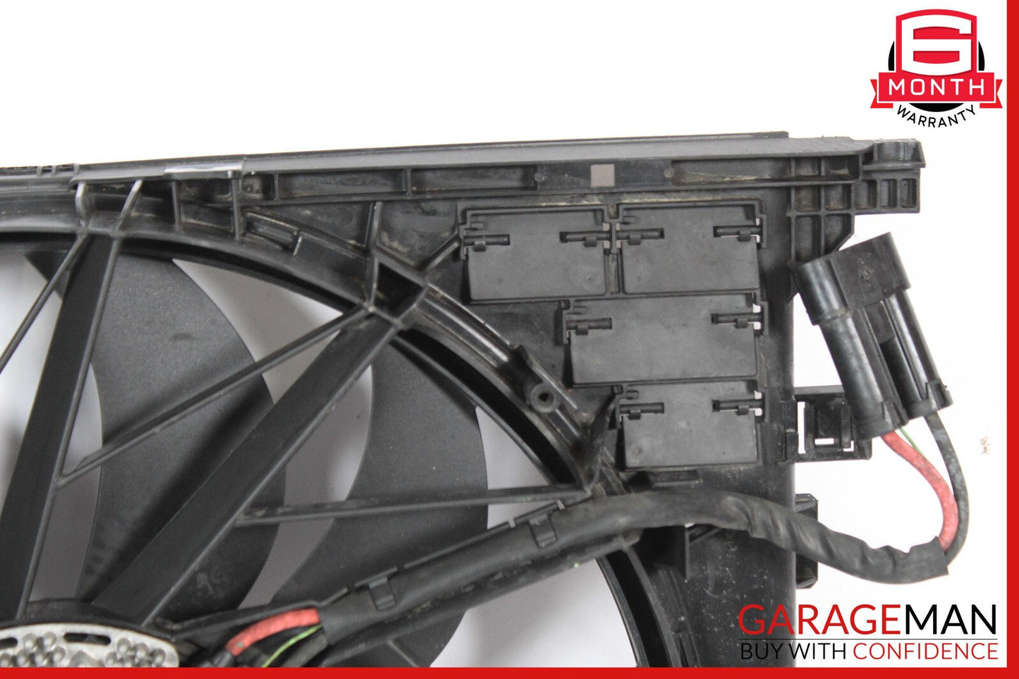 09-19 BMW 550i Engine Motor Cooling Fan Shroud OEM