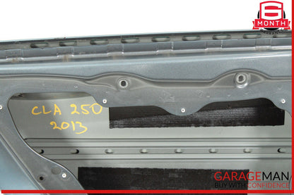 14-19 Mercedes W117 CLA250 CLA45 Rear Left Side Exterior Door Shell Panel OEM