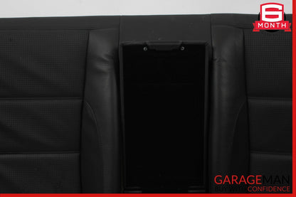 07-13 Mercedes W221 S63 AMG Rear Seat Cushion Top Upper Assembly Black OEM