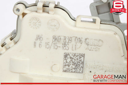 09-17 Audi Q5 SQ5 A4 Rear Right Side Door Lock Latch Actuator 8K0839016D OEM