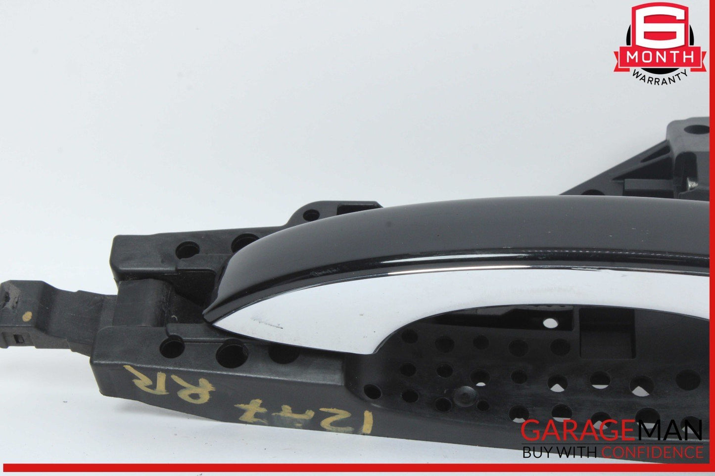 12-18 Audi A7 A6 Right Passenger Side Exterior Door Handle Black 4H0837886 OEM