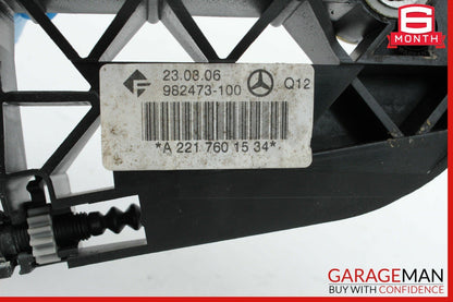 07-13 Mercedes W221 S550 S65 AMG Rear Left Driver Side Exterior Door Handle OEM