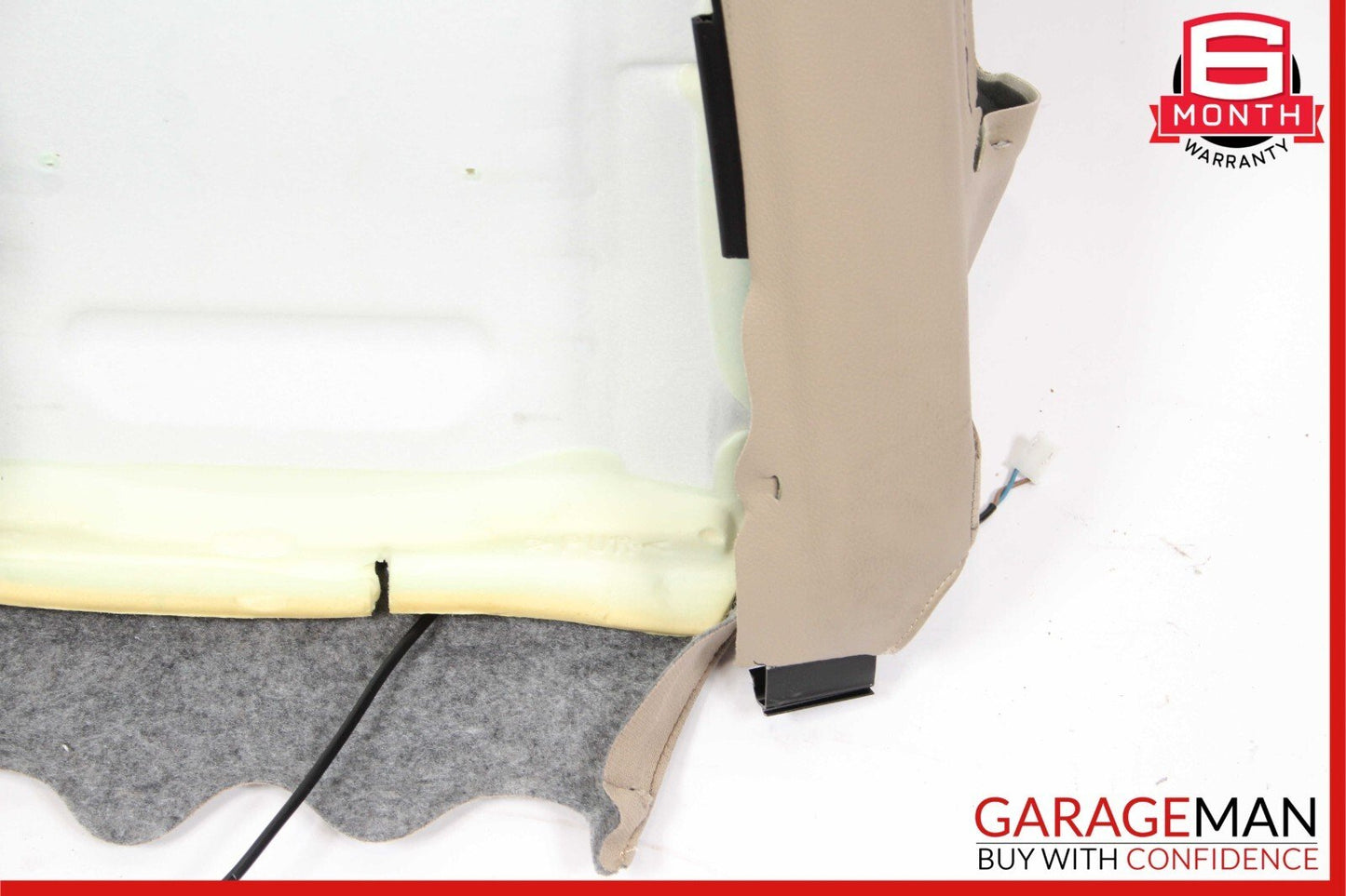 08-14 Mercedes W204 C250 C350 Front Right Side Top Upper Seat Cushion Beige OEM