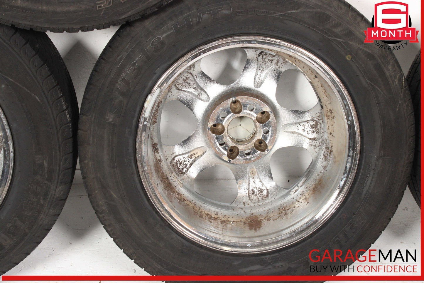 98-05 Mercedes W163 ML320 ML350 8.5 x 17 17" Wheel Wheels Rim Set of 4 Pc OEM