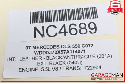 03-08 Mercedes W219 CLS550 Air Suspension Airmatic Module 0375451232 OEM