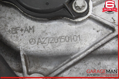 05-13 Mercedes W204 C300 Front Right Engine Timing Chain Cover Plate OEM