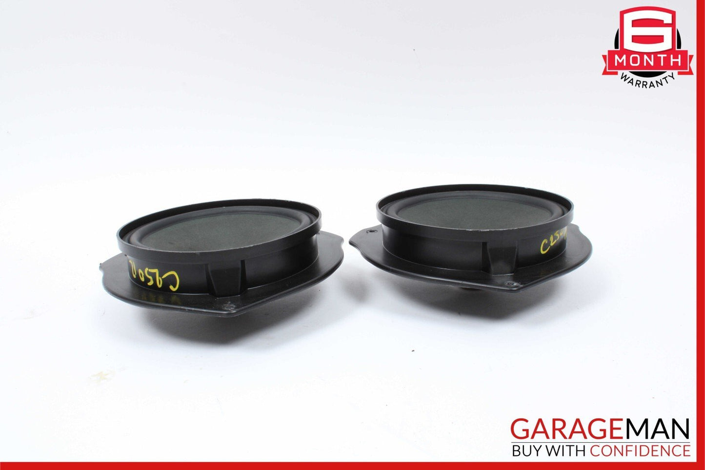 08-14 Mercedes W204 C250 C350 Front Door Sound Audio Speaker Speakers Set of 2