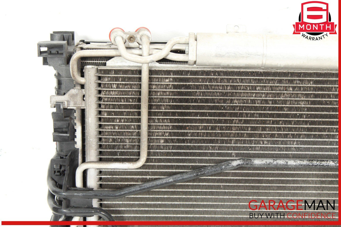 03-06 Mercedes W211 E500 CLS500 Engine Cooling Radiator A/C Air Condenser Assy