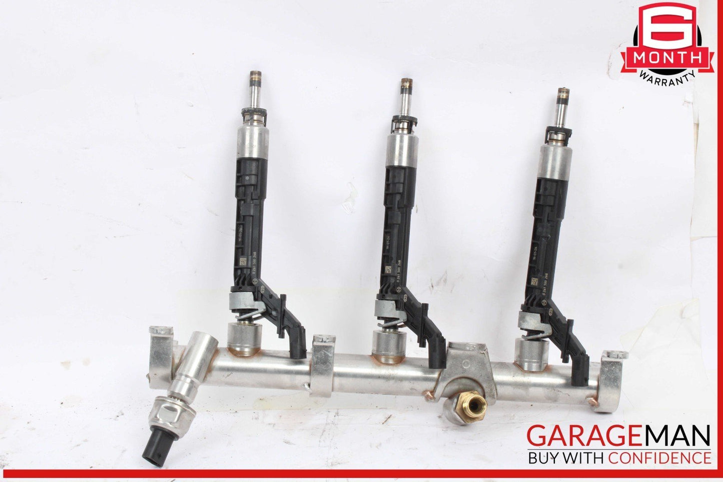 18-24 Audi S5 A5 A4 S4 SQ5 Right Passenger Side Fuel Rail w/ Injectors OEM