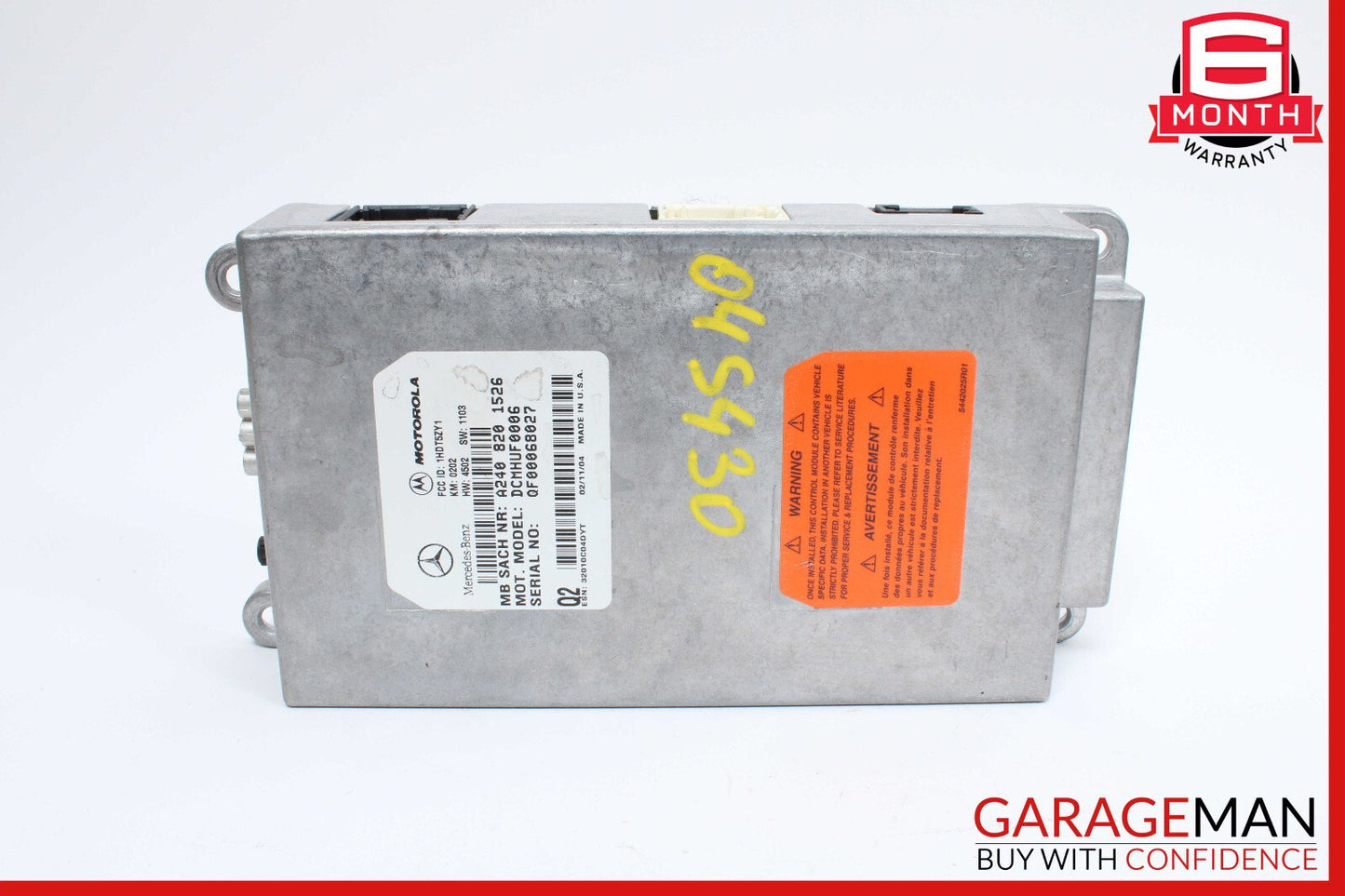00-06 Mercedes W220 S430 E500 E55 Voice Command Control Module OEM