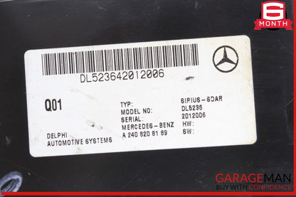 03-11 Mercedes W219 CLS500 Sirius Satellite Radio Receiver Module Unit 240820818
