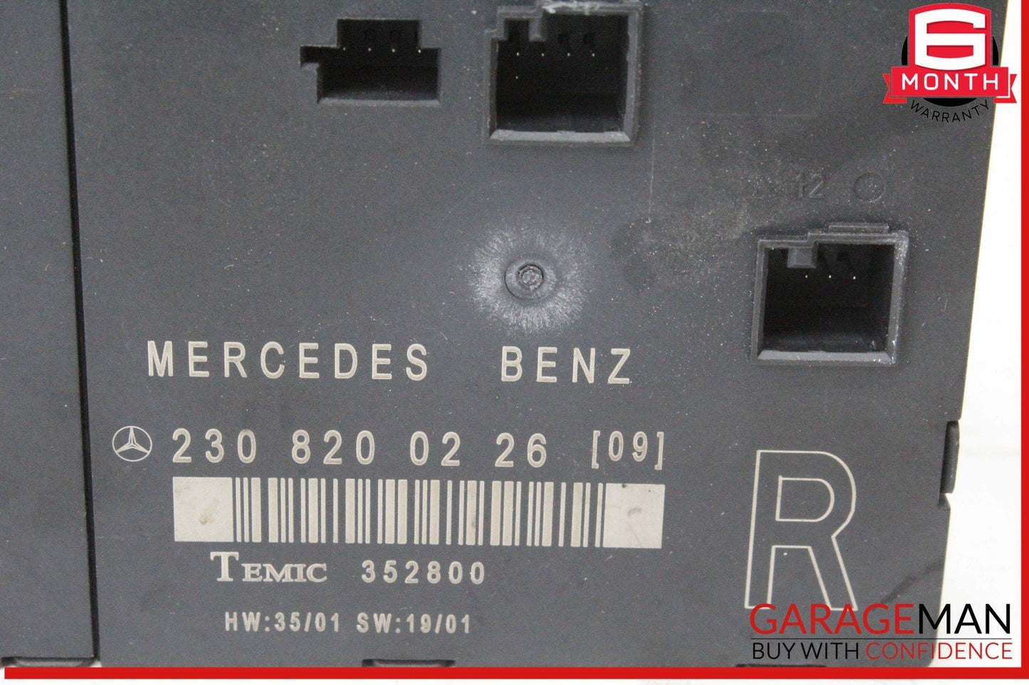 03-12 Mercedes R230 SL500 SL55 SL600 Front Right Side Door Control Module OEM