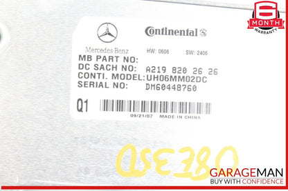 06-12 Mercedes W211 E350 R500 Communication Control Module 2198202626 OEM