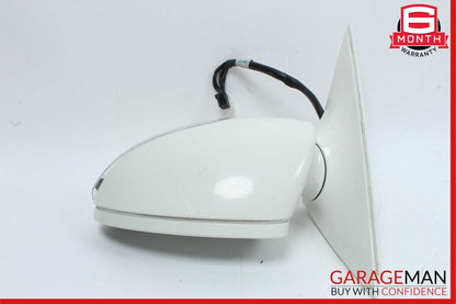 07-09 Mercedes W221 S550 Front Left Side Mirror Rear View Door Calcite White