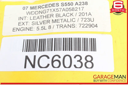 07-13 Mercedes W221 S550 CL550 Rear Trunk Lid Latch Lock Actuator 2217500085 OEM