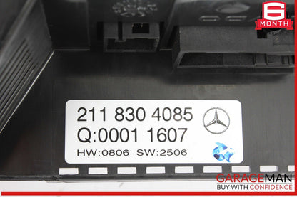 07-09 Mercedes W211 E350 E550 E320 A/C Climate Control Switch 2118304085 OEM
