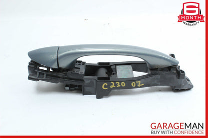 05-07 Mercedes W203 C230 Front Right Exterior Door Handle Gray OEM