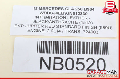 14-19 Mercedes W117 CLA250 Rear Left/Right Upper Control Arm OEM