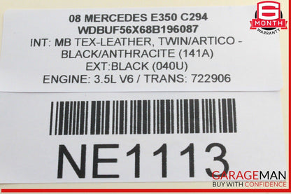 05-15 Mercedes W211 E350 GL450 Air Injection Smog Pump 0001405185 OEM