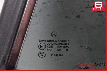 03-12 Mercedes R230 SL550 SL55 AMG Rear Left Side Quarter Window Glass OEM