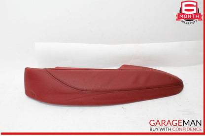 18-24 Audi S5 A5 Rear Left and Rear Right Side Seat Bolster Trim Panel Red OEM