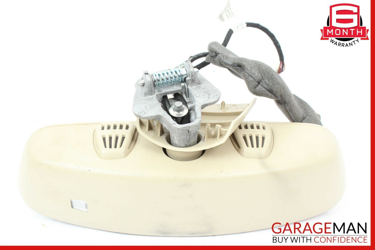 08-14 Mercedes W204 C300 Top Upper Rear View Mirror Assembly Beige
