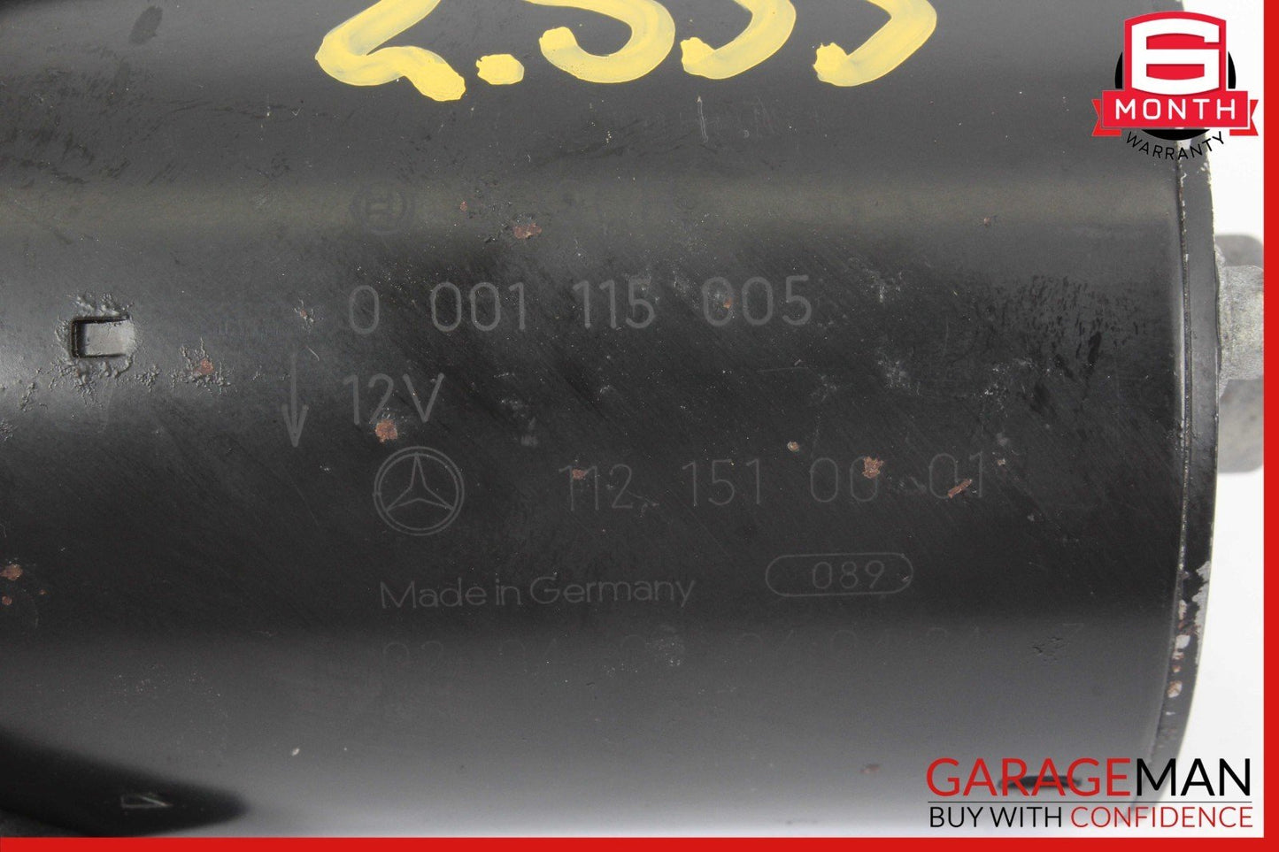 98-09 Mercedes W220 S55 AMG CLK500 E63 AMG Bosch Engine Starter Motor OEM